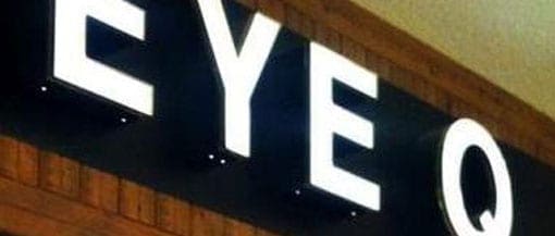 Eye Q signage